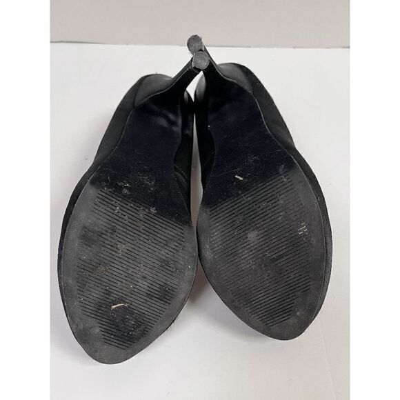 M by Michael Antonio Womens High Heel Platform Shoes Black Sz 7.5 - Picture 3 of 6